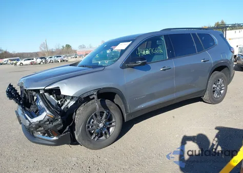 2025 GMC Acadia Awd Elevation from USA, damaged, VIN 1GKENNRS8SJ214390